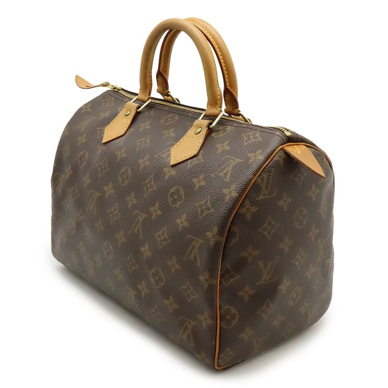Louis Vuitton Monogram Speedy 30 Handbag Mini Boston Bag M41526