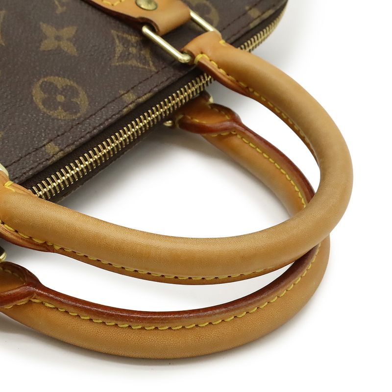 Louis Vuitton Monogram Speedy 30 Handbag Mini Boston Bag M41526