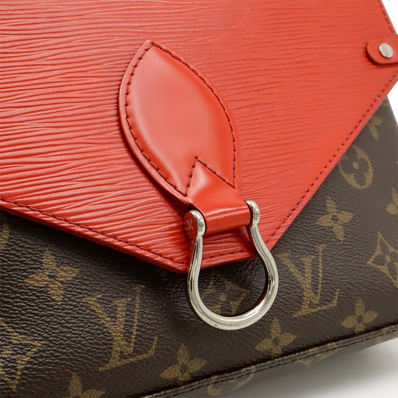 Louis Vuitton Monogram Epi Saint Michel Shoulder Bag Pochette Crossbody