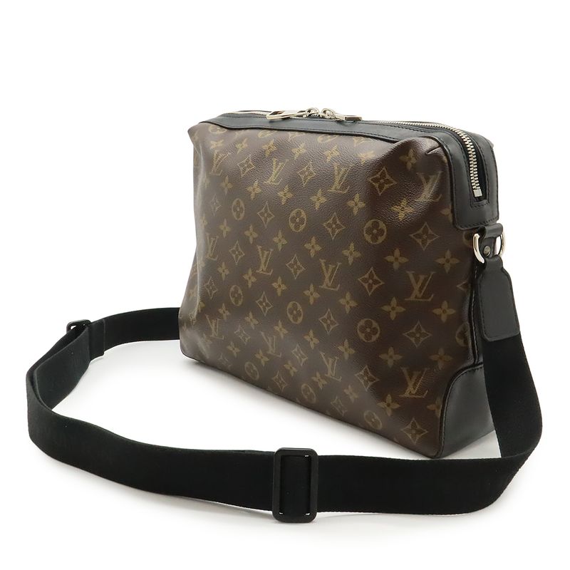 Louis Vuitton Monogram Macassar Torres Shoulder Bag Messenger Bag Crossbody