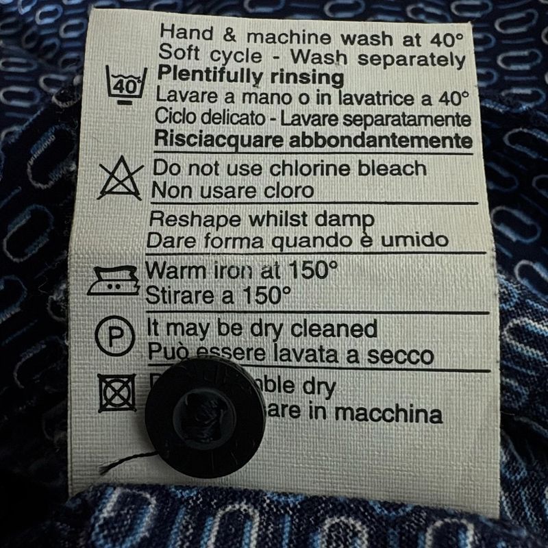 Celine Short Sleeve Polo Shirt Size M Men's - Blue Navy And White Homme