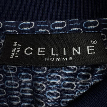 Celine Short Sleeve Polo Shirt Size M Men's - Blue Navy And White Homme