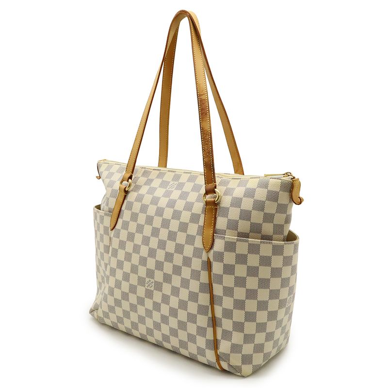 Louis Vuitton Damier Azure Totally MM Tote Bag Shoulder Bag Shoulder Tote Semi