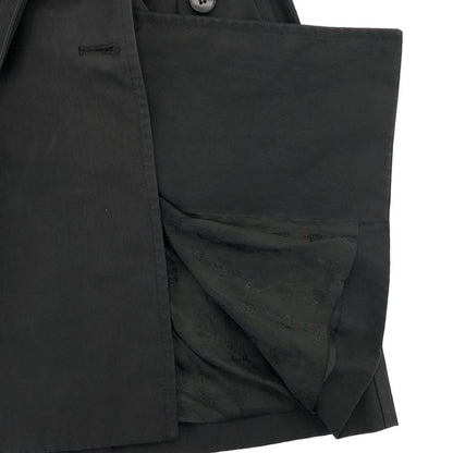 Loewe Vintage Anagram Lined Trench Coat Black 38