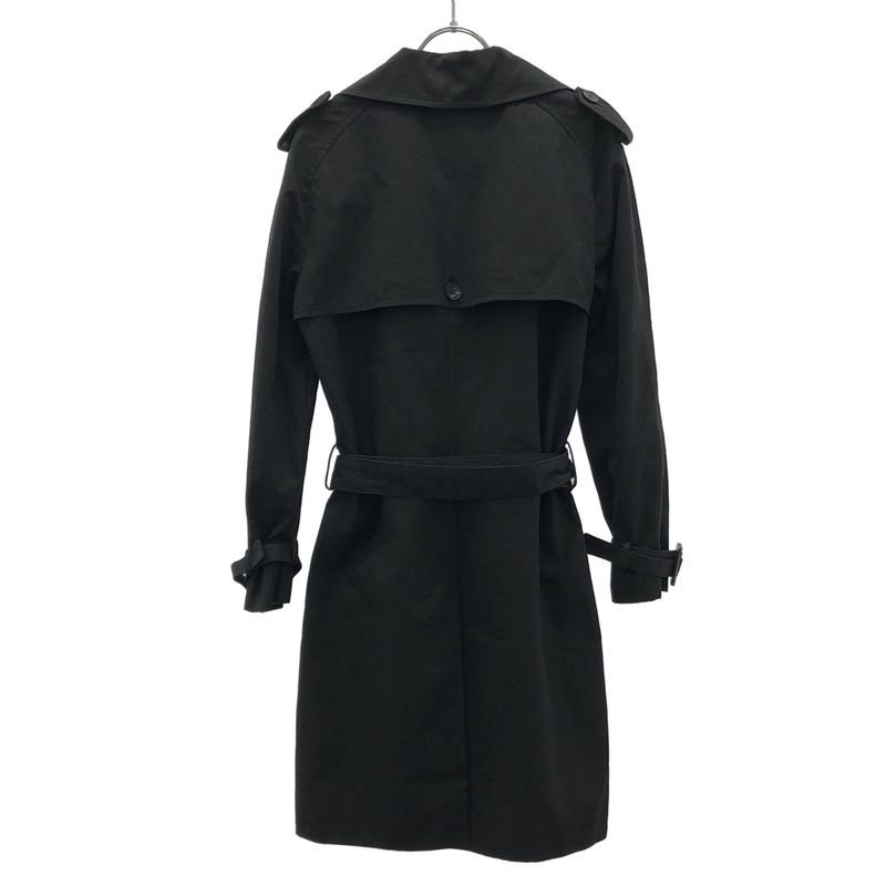 Loewe Vintage Anagram Lined Trench Coat Black 38