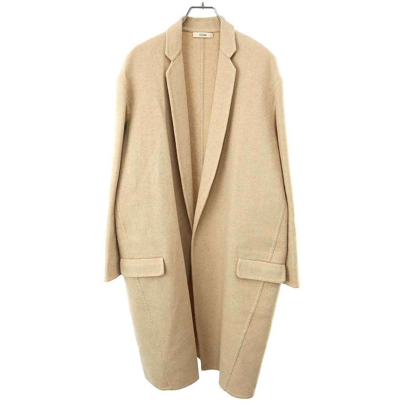Celine by Phoebe Philo Celine Phoebe Philo Cashmere Egg Crombie Coat 2 8h13