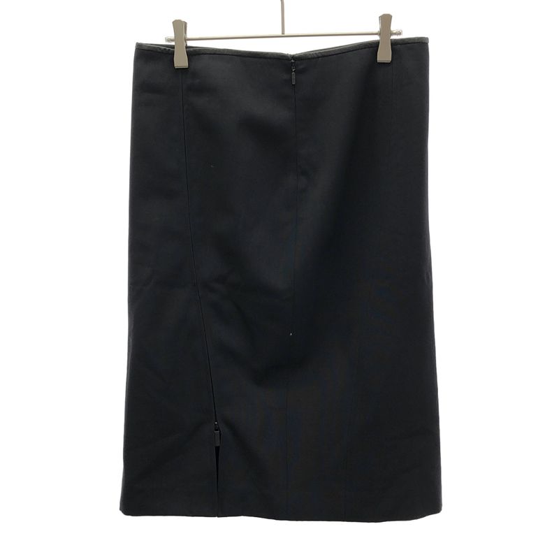 Gucci Zip Skirt Black 42