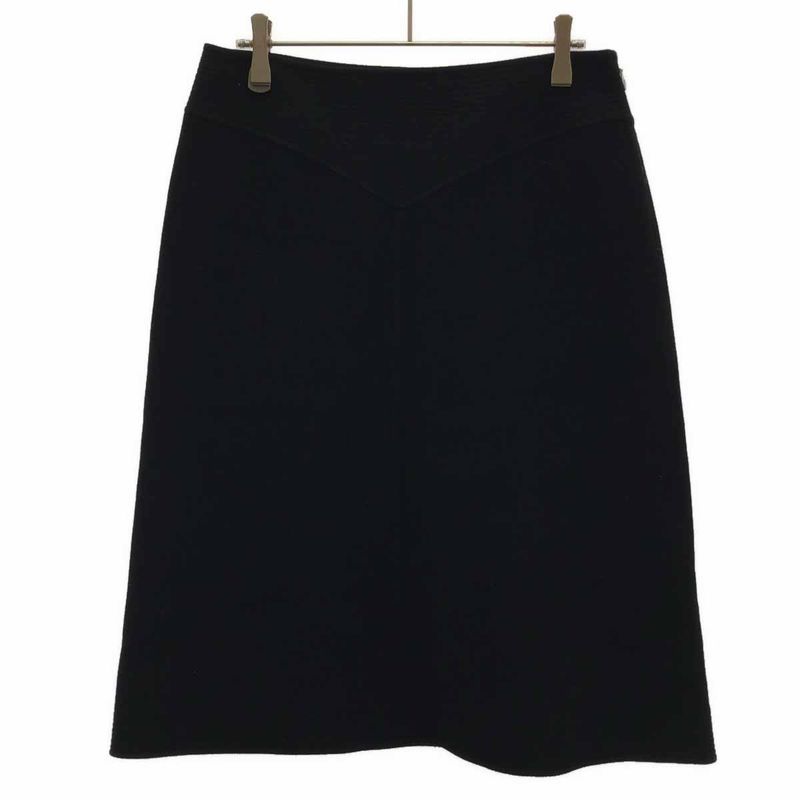 Louis Vuitton Cashmere Skirt Black 38