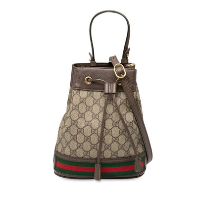 Gucci GG Supreme Ophidia Small Bucket Bag Handbag Shoulder Bag 2WAY 550621