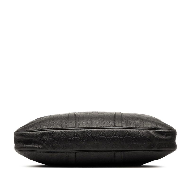 Guccissima Business Bag Shoulder Bag 2WAY 208463 Black Leather Men's Gucci