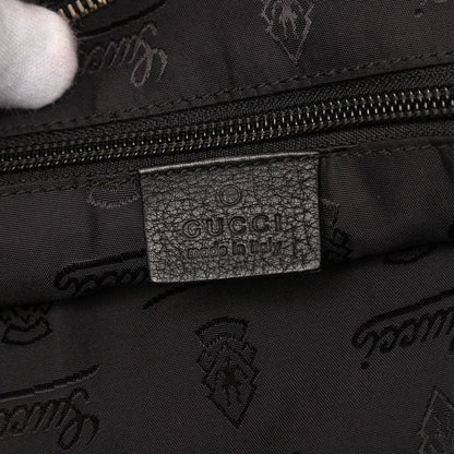 Guccissima Business Bag Shoulder Bag 2WAY 208463 Black Leather Men's Gucci