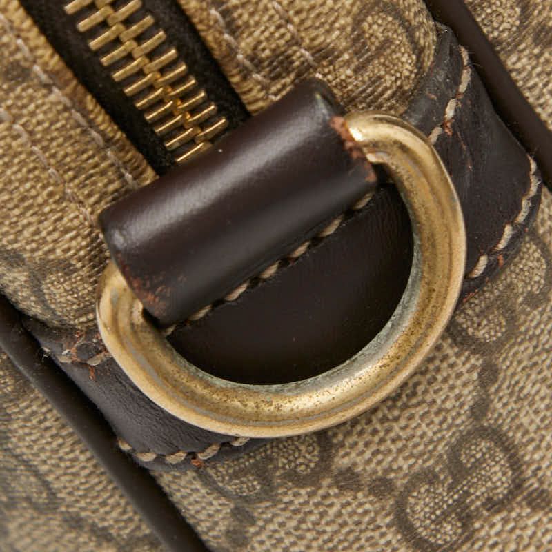 Gucci GG Supreme 201480 Beige Brown PVC Leather Men's Gucci