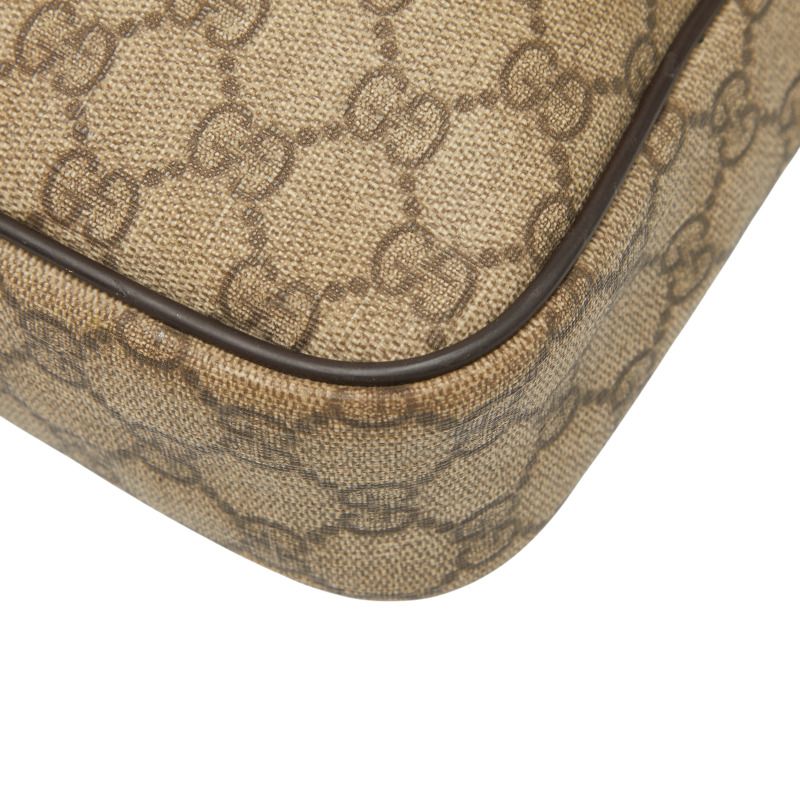 Gucci GG Supreme 201480 Beige Brown PVC Leather Men's Gucci