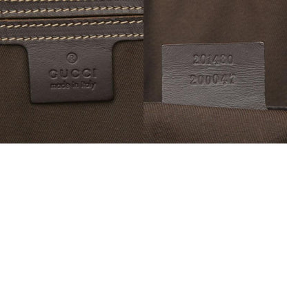 Gucci GG Supreme 201480 Beige Brown PVC Leather Men's Gucci