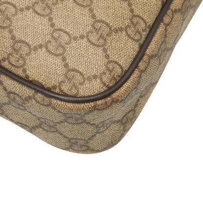 Gucci GG Supreme 201480 Beige Brown PVC Leather Men's Gucci