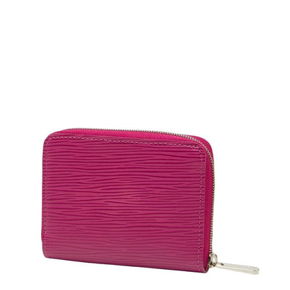 Louis Vuitton Epi Zippy Coin Purse M6015l Grenade Purple Leather Women Louis