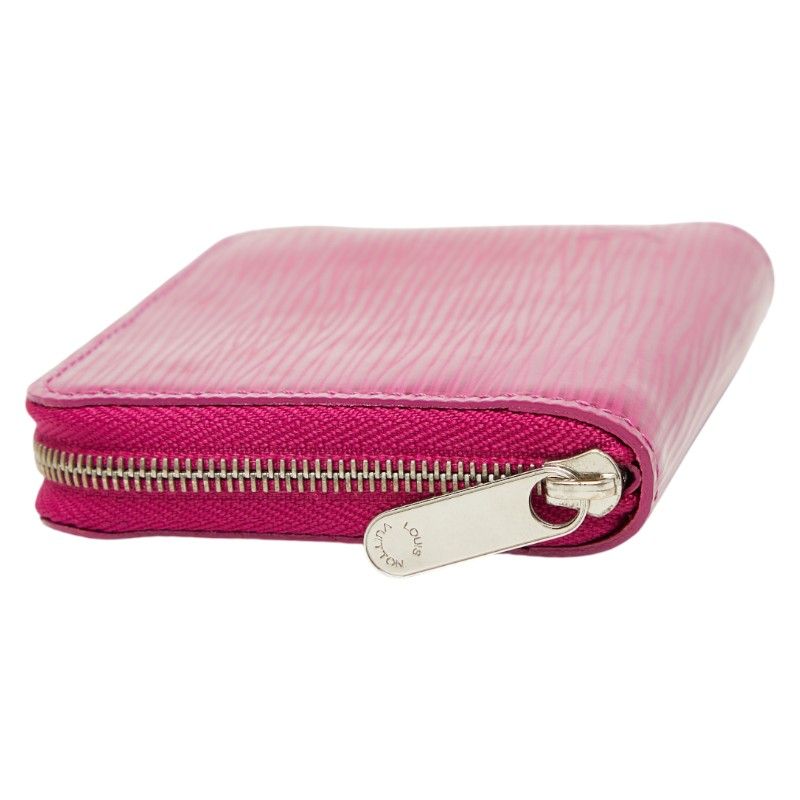 Louis Vuitton Epi Zippy Coin Purse M6015l Grenade Purple Leather Women Louis