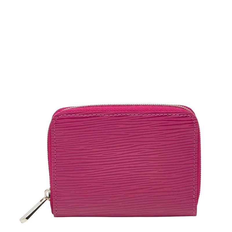 Louis Vuitton Epi Zippy Coin Purse M6015l Grenade Purple Leather Women Louis