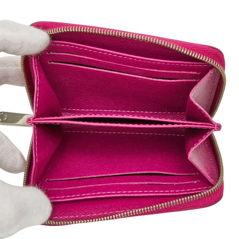 Louis Vuitton Epi Zippy Coin Purse M6015l Grenade Purple Leather Women Louis