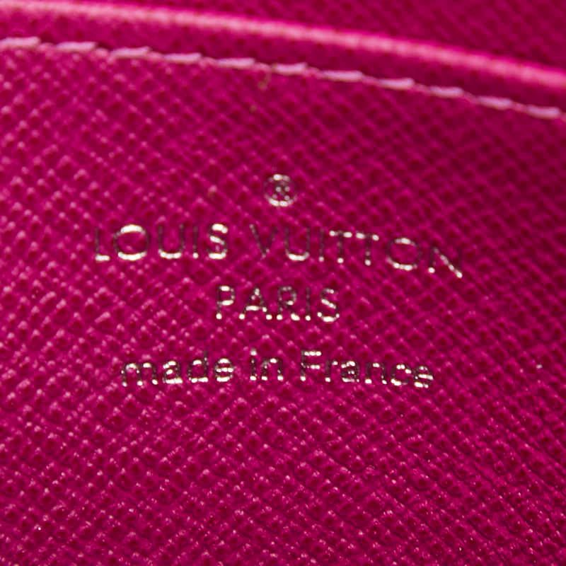 Louis Vuitton Epi Zippy Coin Purse M6015l Grenade Purple Leather Women Louis