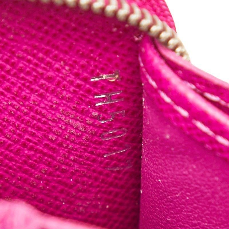 Louis Vuitton Epi Zippy Coin Purse M6015l Grenade Purple Leather Women Louis