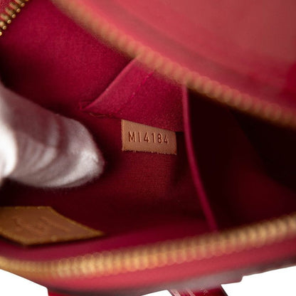 Louis Vuitton Monogram Vernis Alma BB Handbag Shoulder Bag 2WAY M91606 Pomme