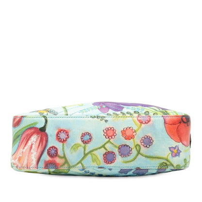 Gucci X Unskilled Worker GG Marmont Floral Flower Butterfly Motif Chain