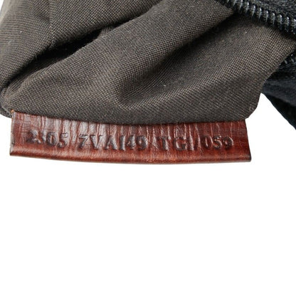 Fendi Zucca 7va149 Black Canvas Women's Fendi