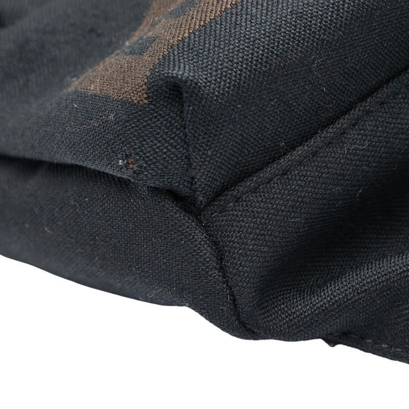 Fendi Zucca 7va149 Black Canvas Women's Fendi