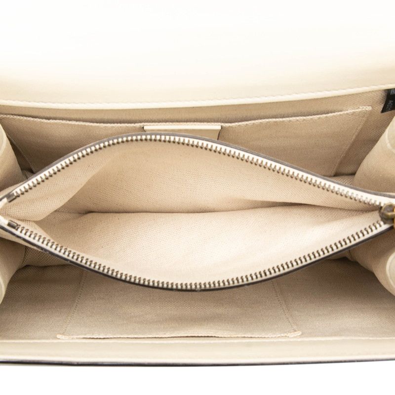 Gucci Dionysus Bamboo Handbag Shoulder Bag 2WAY 448075 White Navy Red Leather