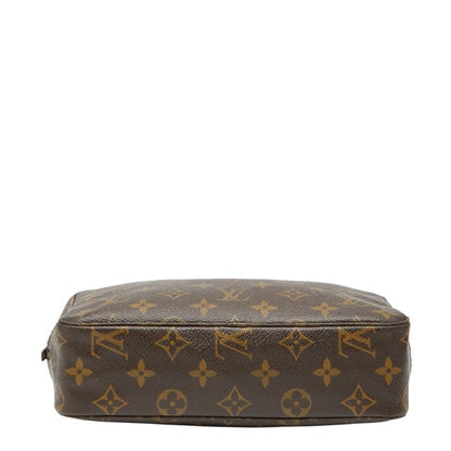 Louis Vuitton Monogram Trousse Toilette 23 Second Bag Clutch Bag M47524 Brown