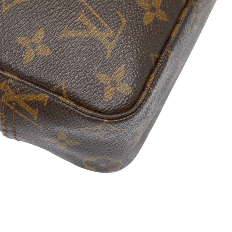 Louis Vuitton Monogram Trousse Toilette 23 Second Bag Clutch Bag M47524 Brown
