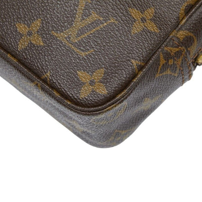 Louis Vuitton Monogram Trousse Toilette 23 Second Bag Clutch Bag M47524 Brown