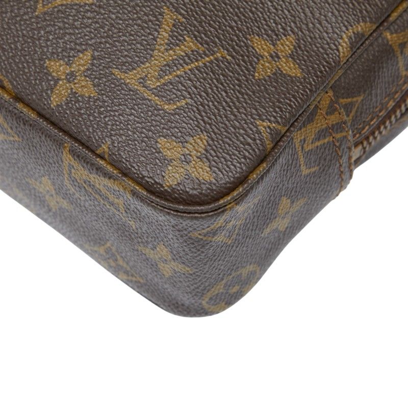Louis Vuitton Monogram Trousse Toilette 23 Second Bag Clutch Bag M47524 Brown