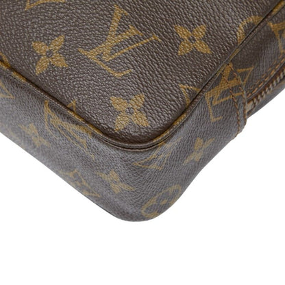 Louis Vuitton Monogram Trousse Toilette 23 Second Bag Clutch Bag M47524 Brown