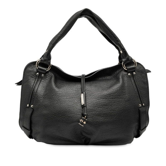 Celine Bittersweet Handbag Tote Bag Black Leather Women's Celine