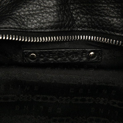 Celine Bittersweet Handbag Tote Bag Black Leather Women's Celine