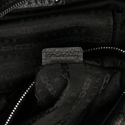 Celine Bittersweet Handbag Tote Bag Black Leather Women's Celine