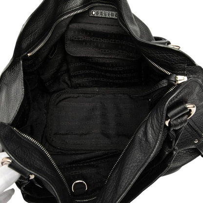 Celine Bittersweet Handbag Tote Bag Black Leather Women's Celine