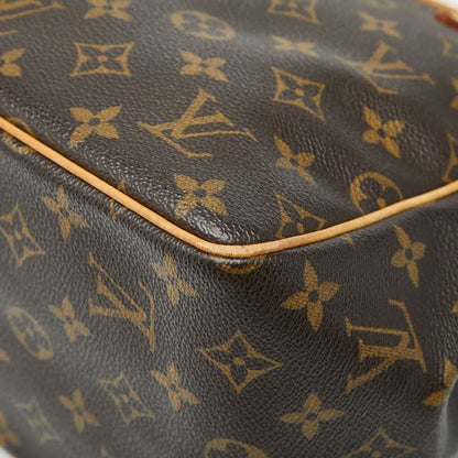 Louis Vuitton Monogram Batignolles Handbag Tote Bag M51156 Brown PVC Leather