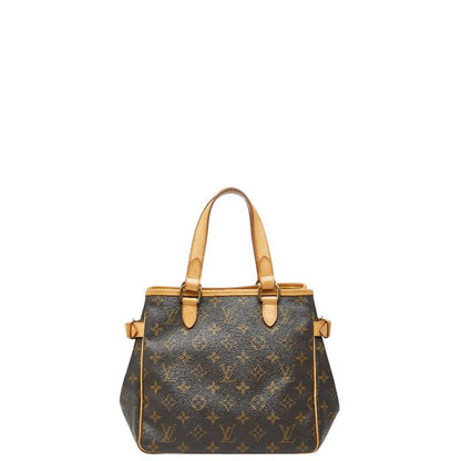Louis Vuitton Monogram Batignolles Handbag Tote Bag M51156 Brown PVC Leather