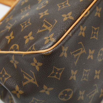 Louis Vuitton Monogram Batignolles Handbag Tote Bag M51156 Brown PVC Leather
