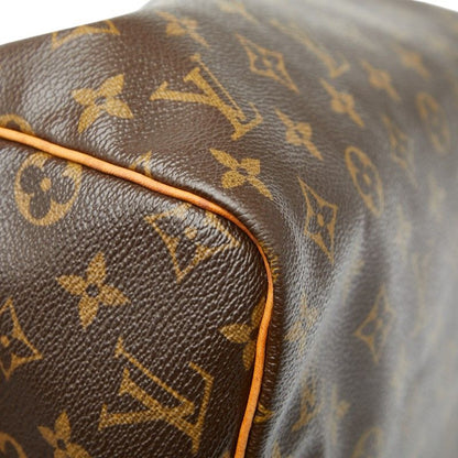 Louis Vuitton Monogram Speedy 30 Handbag Mini Boston Bag M41108 Brown PVC
