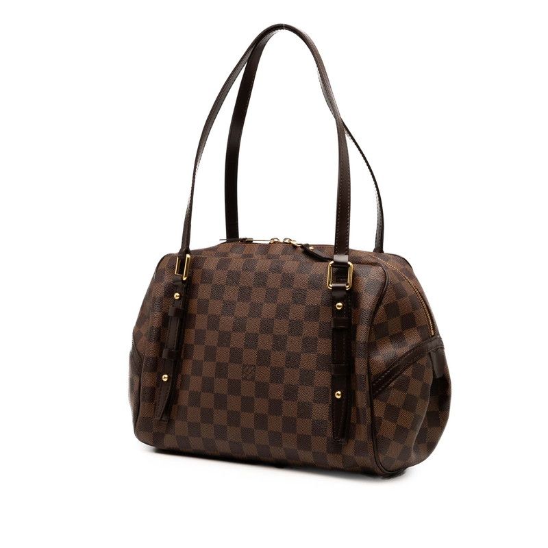 Louis Vuitton Damier Rivington GM Handbag One Shoulder Bag N41158 Brown PVC