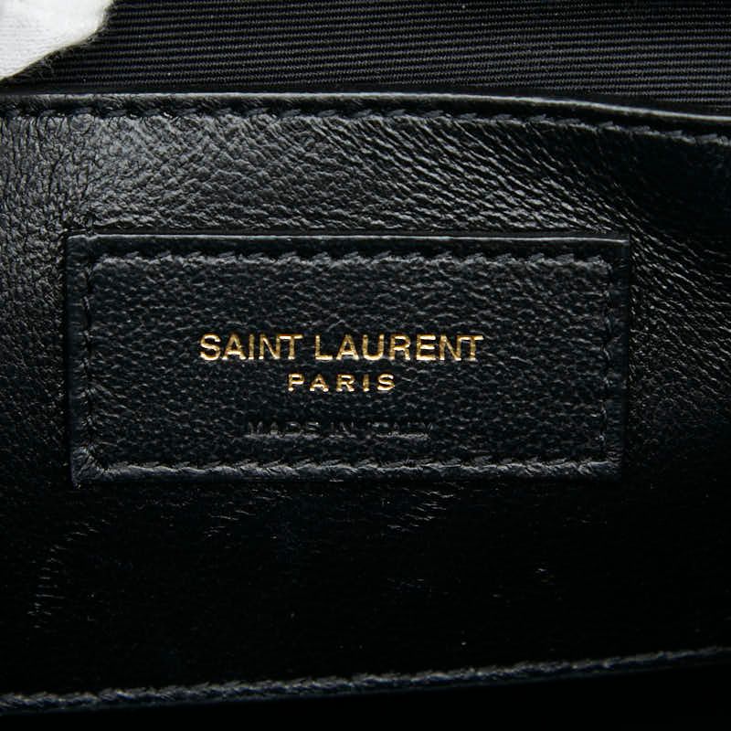 Saint Laurent 80'S Vanity Bag Shoulder Bag Beige Leather Women Saint Laurent