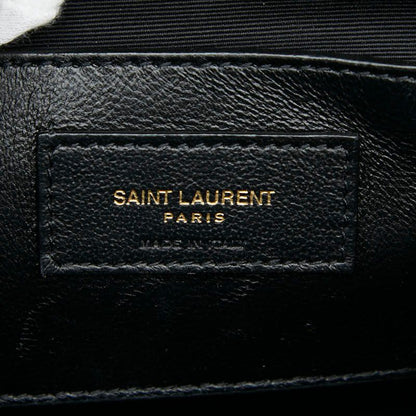 Saint Laurent 80'S Vanity Bag Shoulder Bag Beige Leather Women Saint Laurent