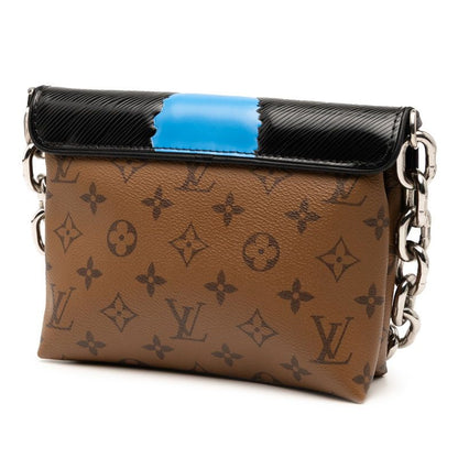 Louis Vuitton Monogram Reverse Epi Pochette Kabuki Mask Handbag Shoulder Bag