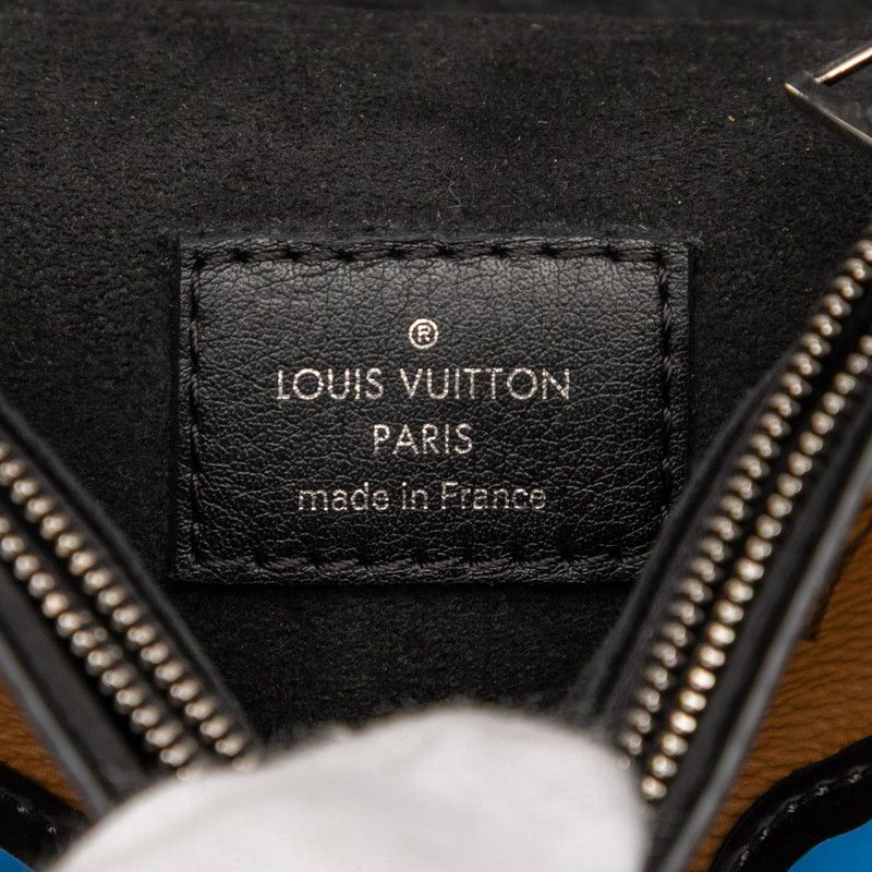 Louis Vuitton Monogram Reverse Epi Pochette Kabuki Mask Handbag Shoulder Bag