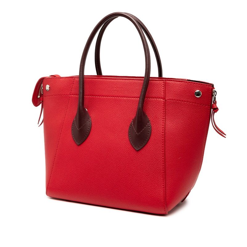 Louis Vuitton Freedom Tote Shoulder Bag 2WAY M54844 Red Wine Red Leather Women