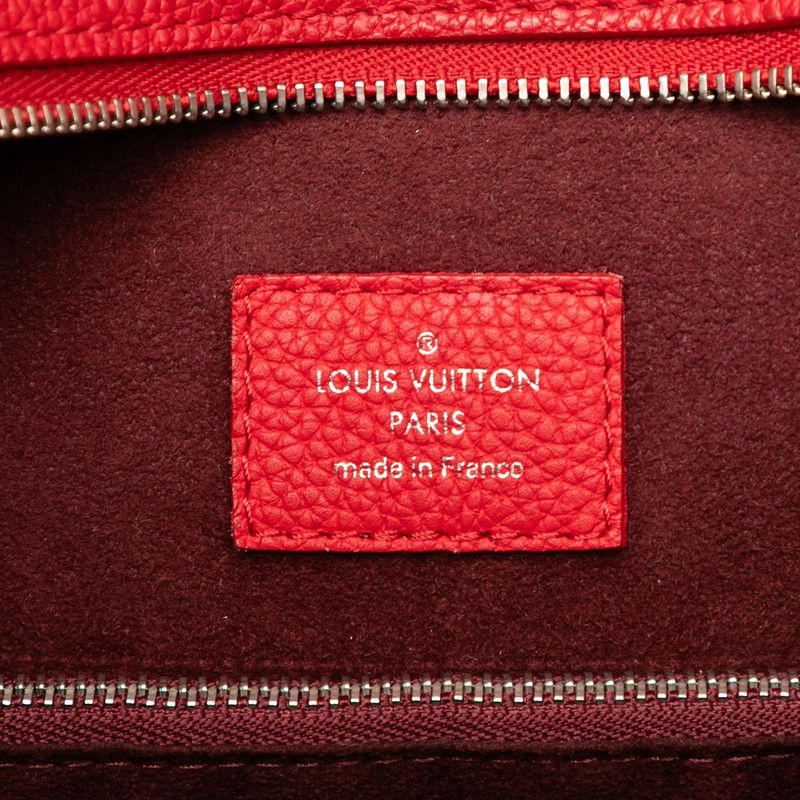 Louis Vuitton Freedom Tote Shoulder Bag 2WAY M54844 Red Wine Red Leather Women